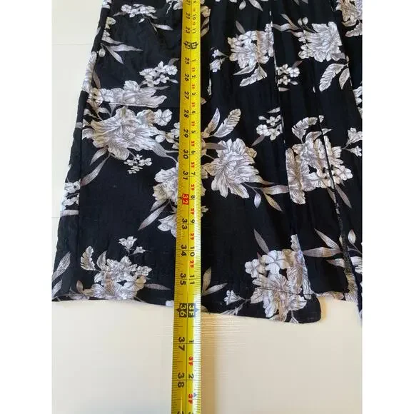 Spiritual Gangster Maya Floral Tie Front Kimono Cover-Up Sz One Size Versatile - Picture 13 of 14